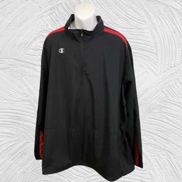 Champion Men's performance Anorak windbreaker 1/4 zip Size 3xl - Picture 2 of 9